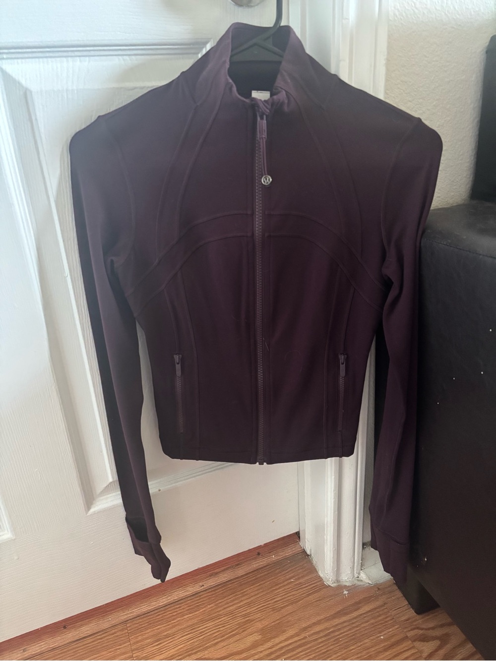 lululemon athletica Plum Full-Zip Women's Jacket cropped